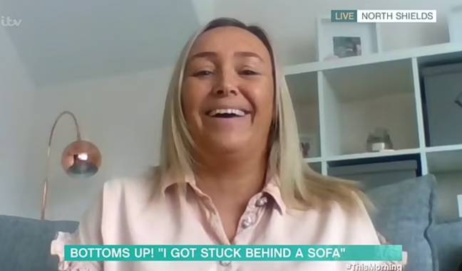 Lindsey appeared on This Morning to tell her side of the hilarious story. Credit: ITV