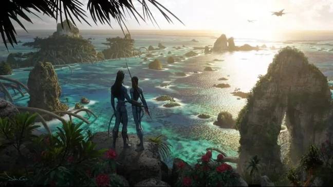 Avatar: The Way of Water is a feast for the eyes. Credit: 20th Century Studios