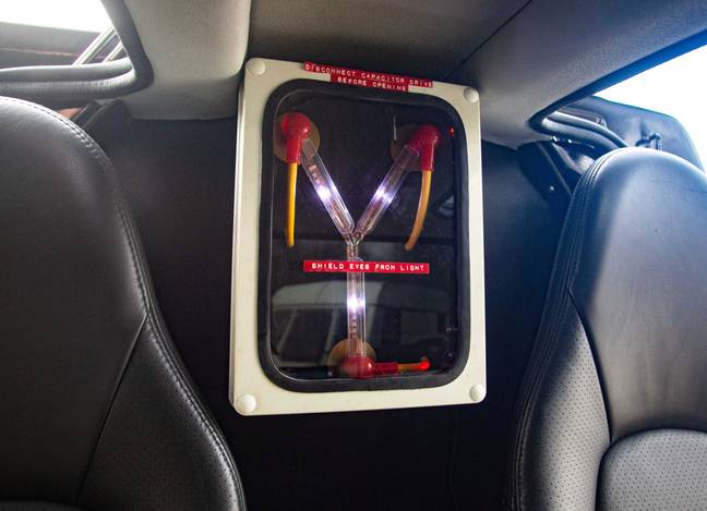 The cars even come with a flux capacitor. Credit: SWNS