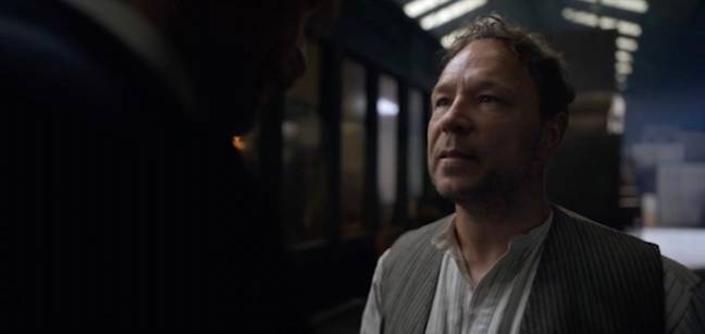Episode three is our first look at Stephen Graham who plays Hayden Stagg. Credit: BBC