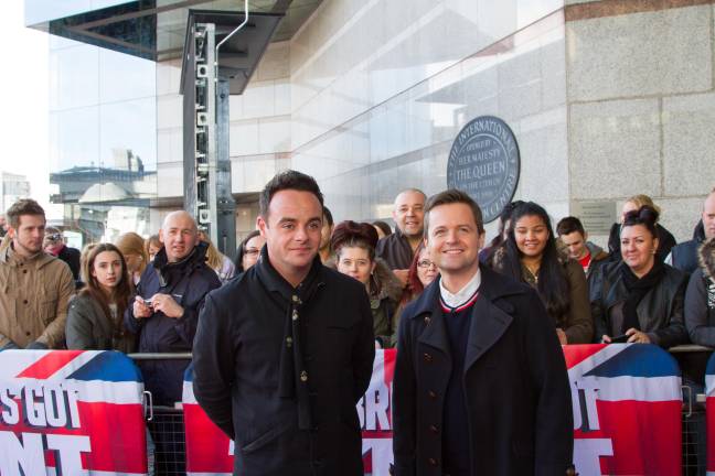Ant and Dec's illness also means they're not presenting 'Britain's Got Talent: The Ultimate Magician'. Credit: Steven Roe/Alamy Stock Photo