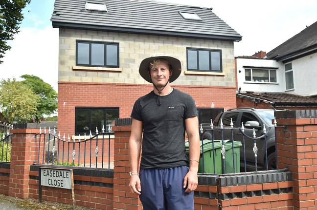 Alex Ward, 23, is one of the architects who's helped with the project. Credit: Steve Allen / The Sun / News Licensing