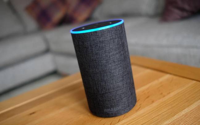The man left his daughter alone with an Amazon Alexa by her bed. Credit: PA Images/Alamy Stock Photo