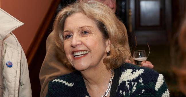 Anne Reid originally appeared in Love Actually as the school headmistress. Credit: NEIL SPENCE / Alamy Stock Photo