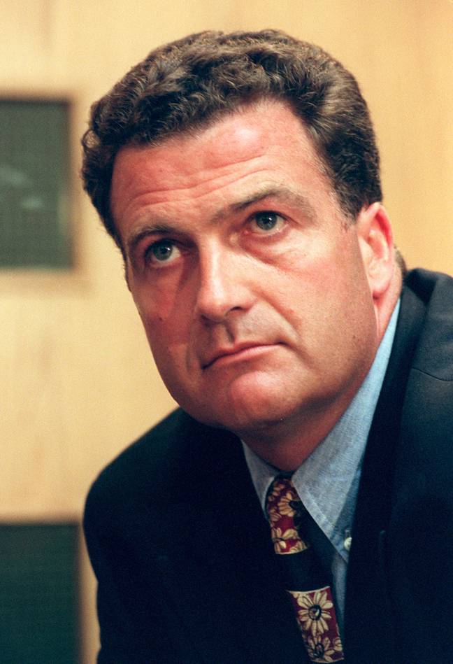 John Nichol, photographed in 1998 at a news conference. Credit: Alamy