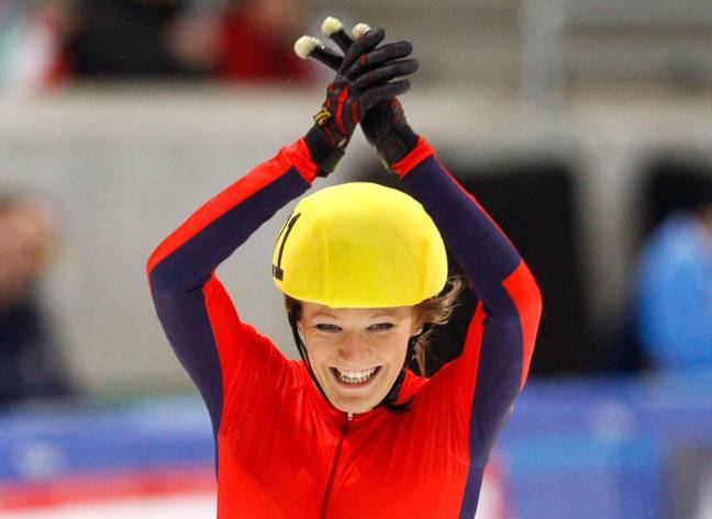 Elise Christie is turning to OnlyFans to fund a potential Olympic return. Credit:  REUTERS / Alamy Stock Photo  