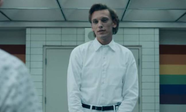 Jamie Campbell-Bower as 001 in Stranger Things. Credit: Netflix