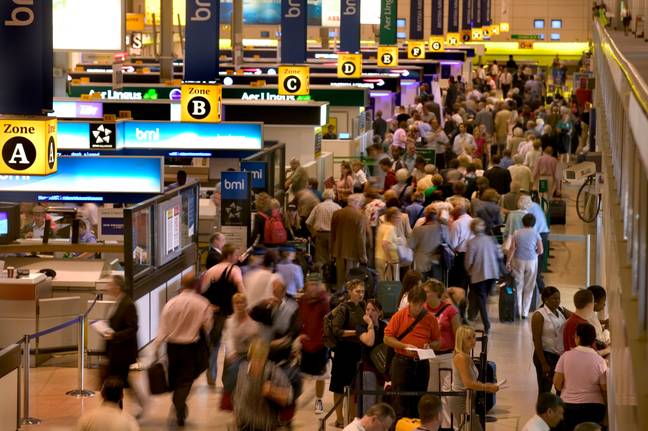 Sharon Graham, from Unite, Britain's biggest trade union, has warned the airport chaos could be set to continue all the way until next year. Credit: Alamy