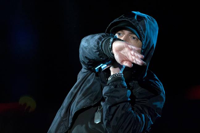 Eminem spoke openly about the verse. Credit: DOD Photo/Alamy Stock Photo