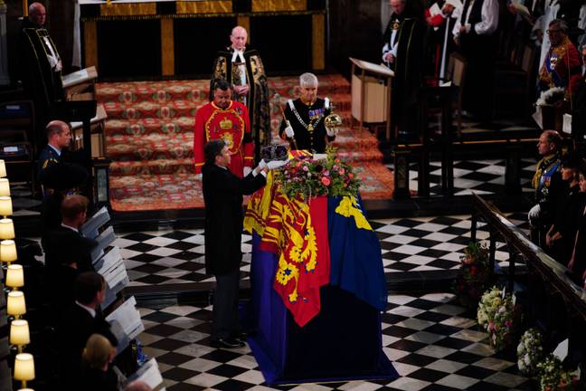 The Queen was laid to rest on 19 September. Credit:  PA Images/Alamy Stock Photo