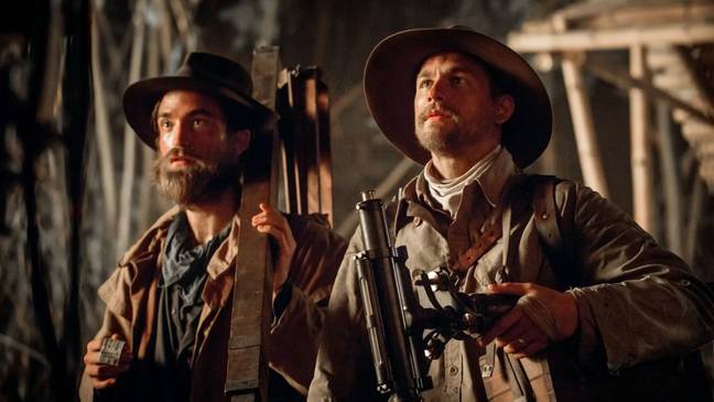 Robert Pattinson and Charlie Hunnam in The Lost City of Z. Credit: StudioCanal