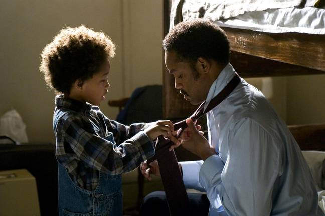 Will Smith plays Chris Gardner in The Pursuit of Happyness film released in 2006. Credit: Sony
