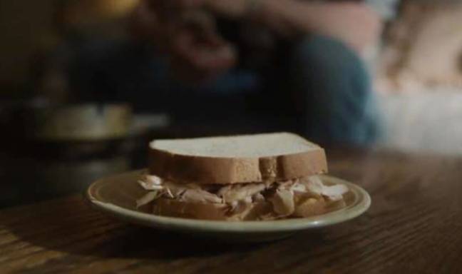 The gruesome sandwich. Credit: Netflix