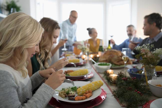 Would you charge your family for Christmas dinner? Credit: Hero Images Inc./Alamy Stock Photo