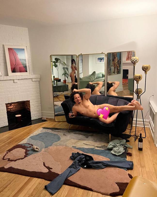 Emily Ratajkowski and Eric André might be the most unlikely couple of 2023. Credit: Instagram/Eric André