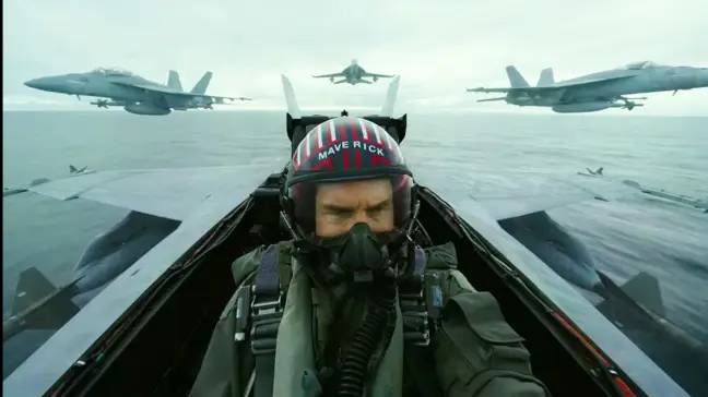 Sources suggest Tom Cruise could earn $100m or more for his role in Top Gun: Maverick. Credit: Paramount