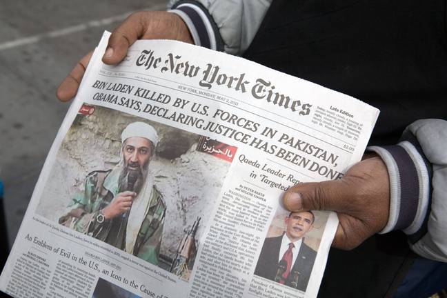 Osama Bin Laden was killed in 2011 by US Navy SEALS. Credit: Agencja Fotograficzna Caro / Alamy Stock Photo