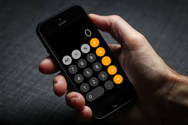 It's one of the most used apps on the iPhone, but many of us don't use our calculator properly. Credit: True Images/Alamy Stock Photo