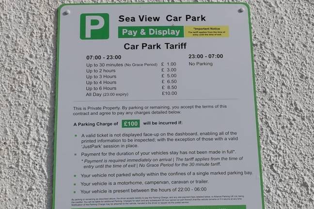 Locals have been left confused by the car park's new rules. Credit: We Love Rock and Polzeath/Facebook