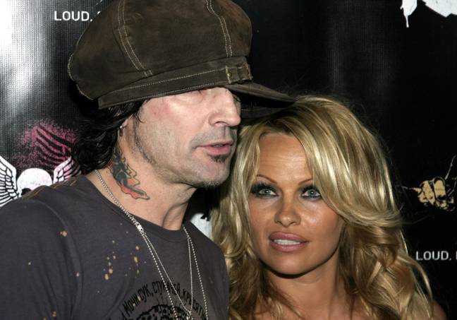 Pamela Anderson and ex Tommy Lee. Credit: Hyperstar / Alamy Stock Photo