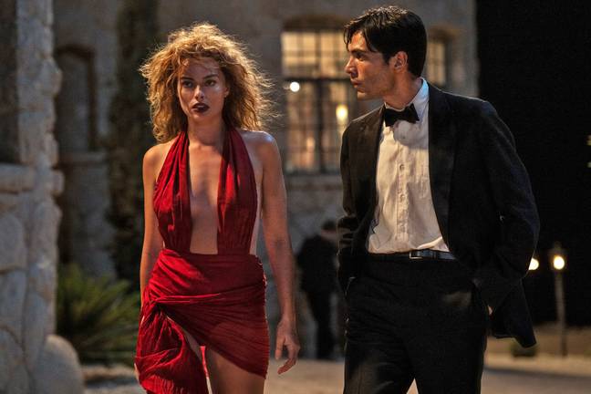 Diego Calva and Margot Robbie in Babylon. Credit: Paramount