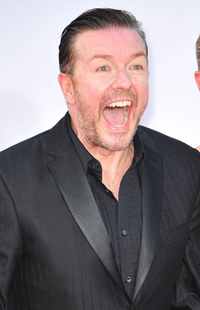 Gervais shared a snippet from the special on Monday. Credit: Alamy