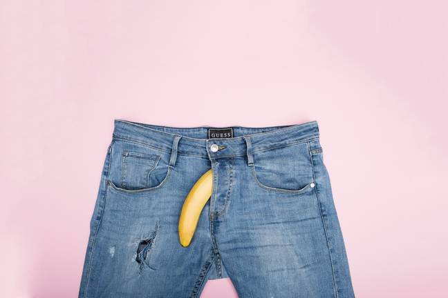 The banana is meant to represent a penis here, in case that wasn't clear. Credit: Pexels/Deon Black
