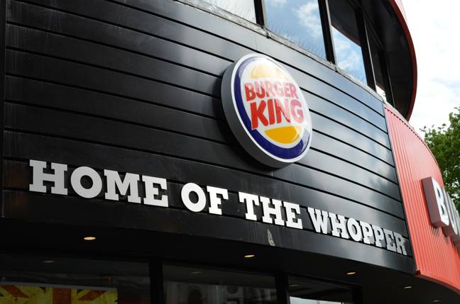 Burger King seem pretty chuffed that they do Whoppers. Credit: Erkan Mehmet / Alamy Stock Photo