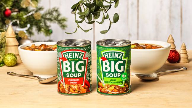 Customers are advised to be quick if they want Christmas dinner in a can. Credit: Heinz