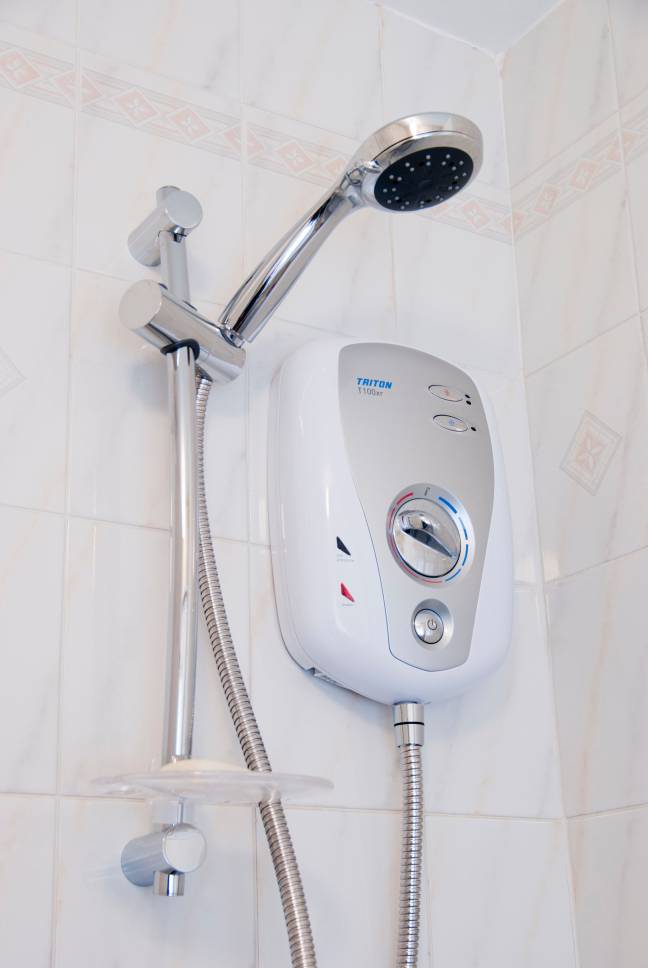 Electric showers are significantly more expensive. Credit: Alamy