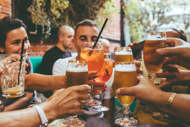 Drinking beer to cool down can actually backfire, according to a medical expert. Credit: Unsplash.