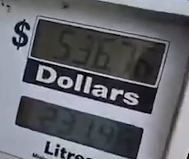 Over $500 spent and 231 litres of wasted petrol later, we hope the fisherman has learned a valuable lesson - don't stick your nozzle in the wrong hole. Credit: 9News
