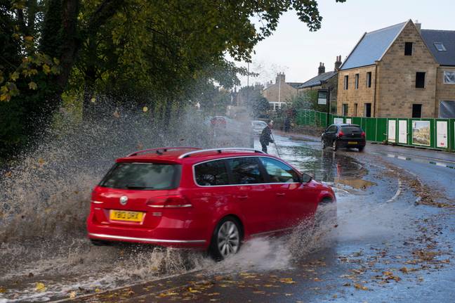 Drivers face the biggest fine for splashing a pedestrian. Credit: Alamy