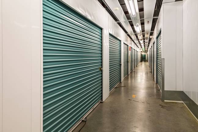 You never know what you might find in a storage unit. Credit: Jamie Pham/Alamy Stock Photo