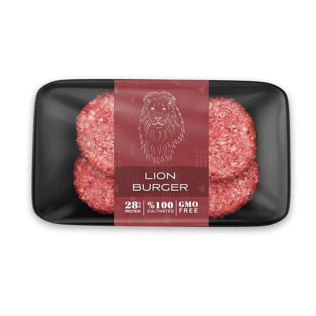 Lion burger anyone? Credit: Primeval Foods