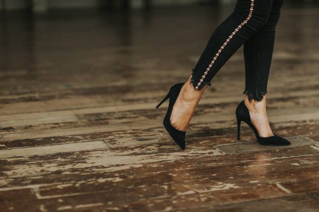 Who goes through the pain of wearing heels unless it's a special occasion? Credit: Pexels/ Luis Quintero