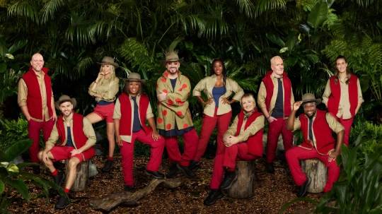 Here's the I'm a Celebrity class of 2022. Credit: ITV
