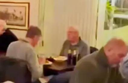 Lucy was convinced she saw Harry in the video. Credit: Spice Cottage/Facebook