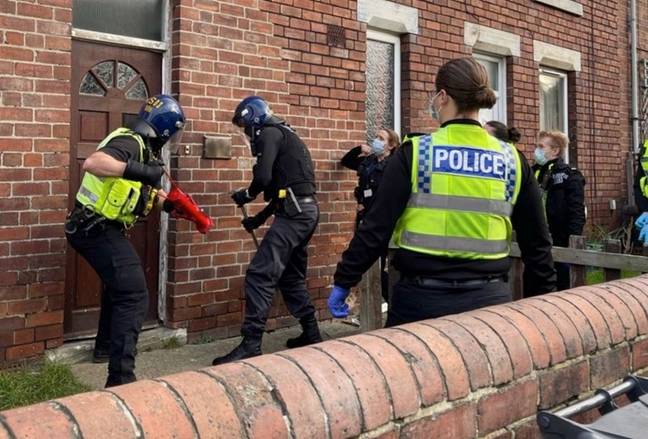 Police have raided countless properties in the town over recent months. Credit: South Yorkshire Police 