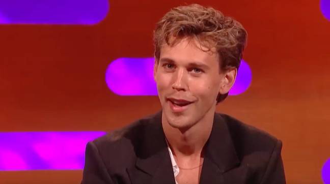 Austin admitted that the talk about his voice has made him self-conscious. Credit: BBC One/The Graham Norton Show