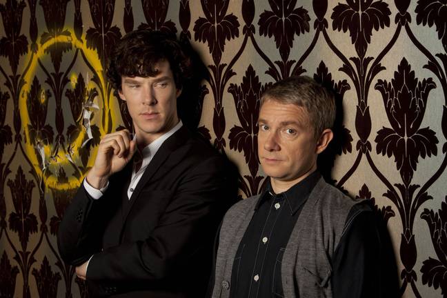 The show ran for a total of 13 episodes between 2010-2017 with Cumberbatch playing the role as Sherlock Holmes and Freeman taking on the part of Dr John Watson. Credit: Photo 12 / Alamy Stock Photo