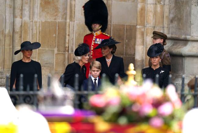 Markle and the Royal Family. Credit: PA Images / Alamy 