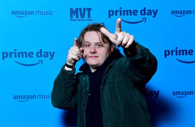 Lewis Capaldi is clearly having some buyer's regrets. Credit:  PA Images/Alamy Stock Photo