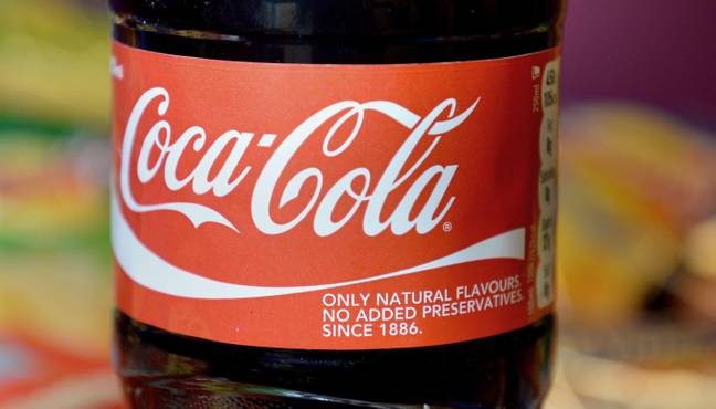 Coca-Cola has revealed a change of design to its bottles. Credit: Alamy