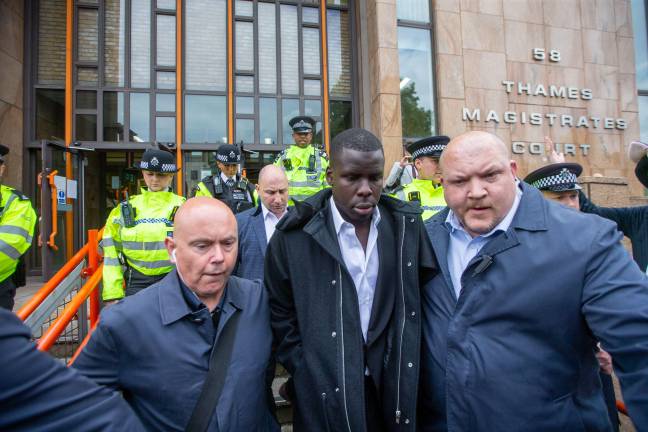 Zouma will have to complete his community service in public. Credit: Alamy
