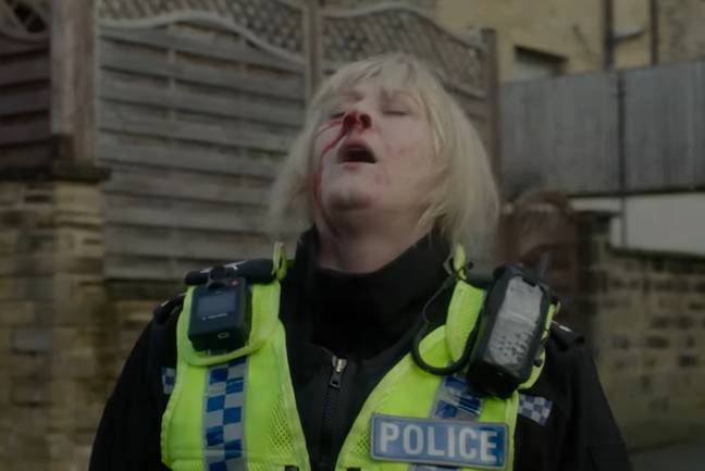 Happy Valley viewers were left in tears after seeing Sarah Lancashire as Catherine Cawood one last time. Credit: BBC