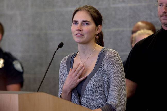 Amanda Knox spent four years in prison for a crime she didn't commit. Credit: Alamy