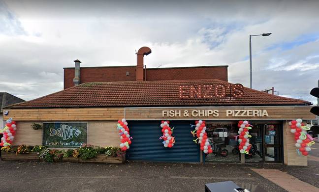 Enzo's sells a fish and chip dish for a staggering price. Credit: Google Maps