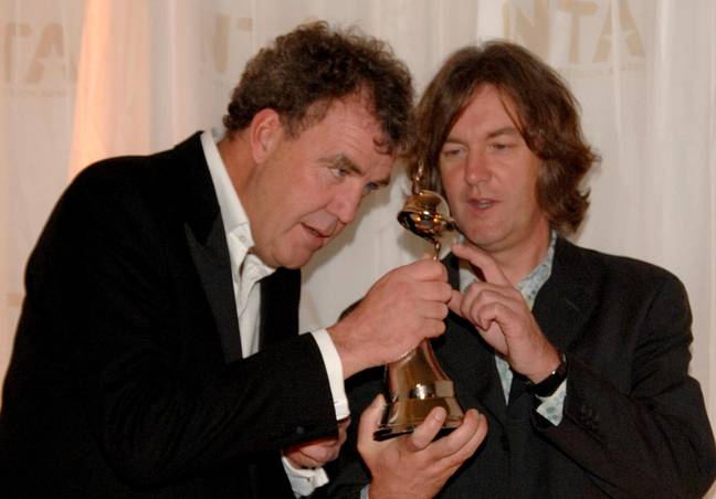 Jeremy Clarkson and James May in 2006. Credit: Alamy