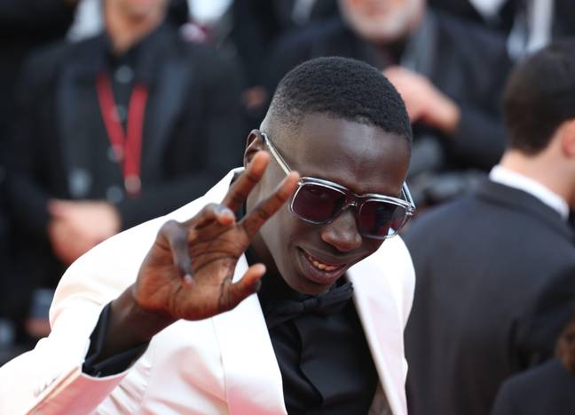 Khaby Lame arriving at the 75th Cannes Film Festival. Credit: Doreen Kennedy/Alamy